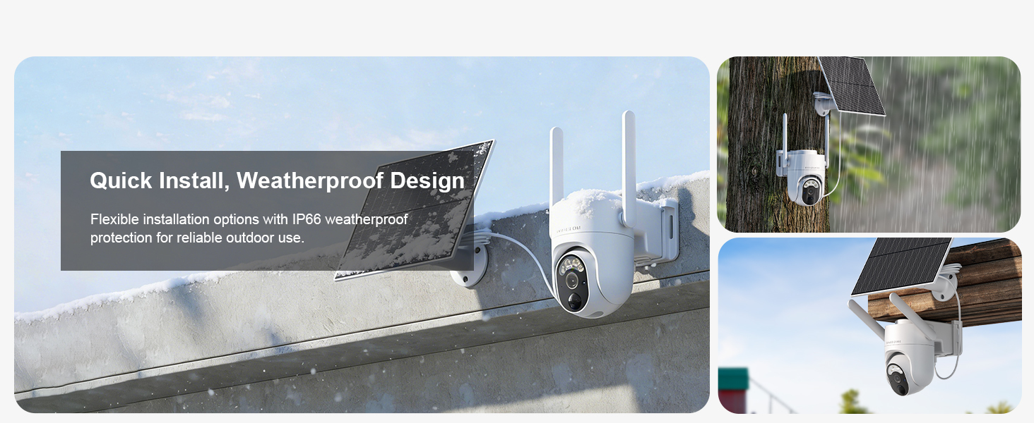 HOSAFE 4G Solar PTZ Camera with 1-Year Data