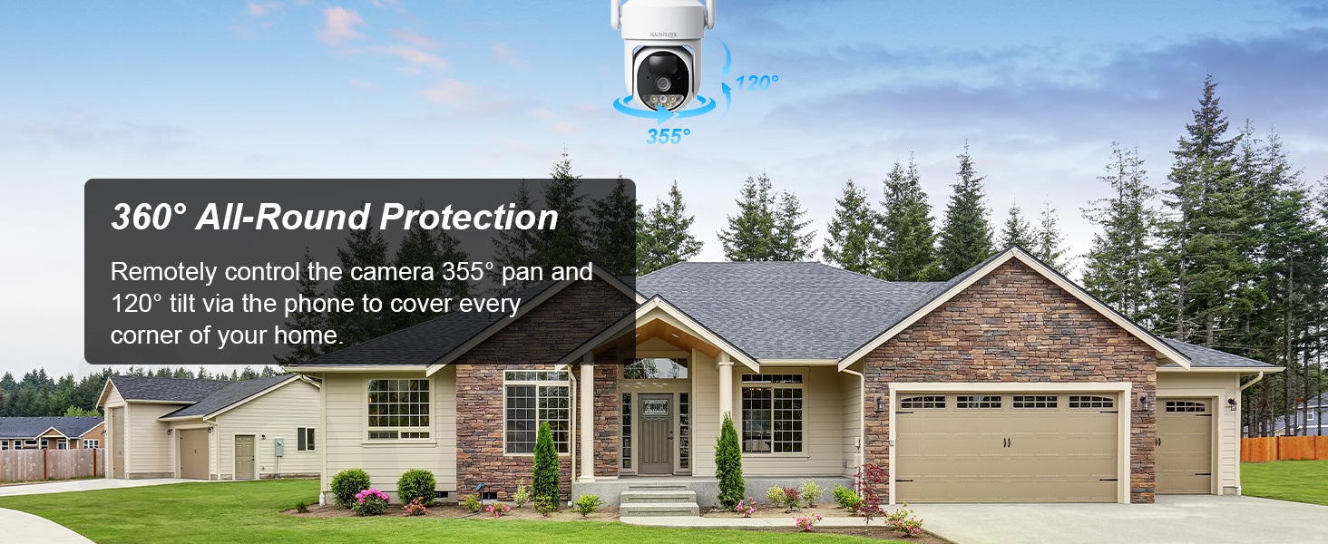 HOSAFE AOV 24/7 4G Solar Camera with 360-Day Data
