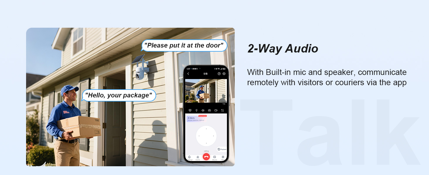 HOSAFE AOV 24/7 4G Solar Camera with 360-Day Data