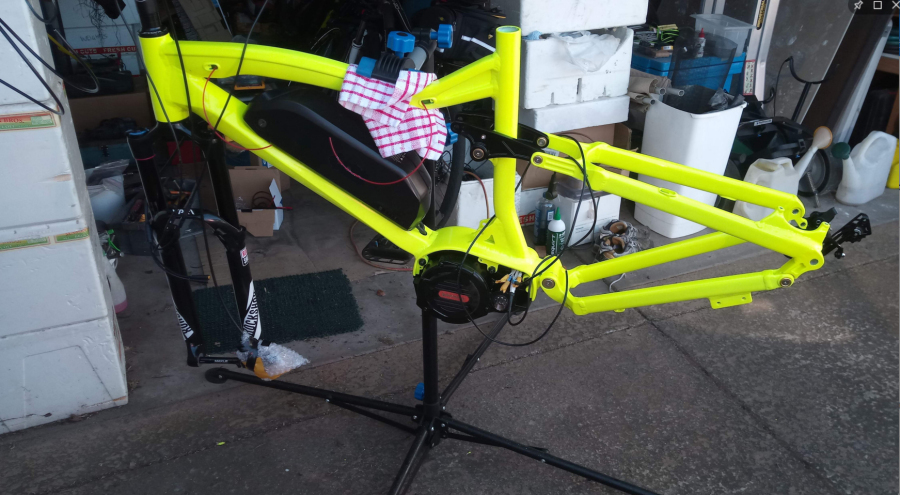 bafang ultra m620 g510 mid drive motor 19'' 27.5 inch thru axle electric bike frame