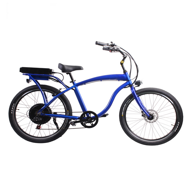 48v 500w rear drive motor LCD display beach cruiser ...