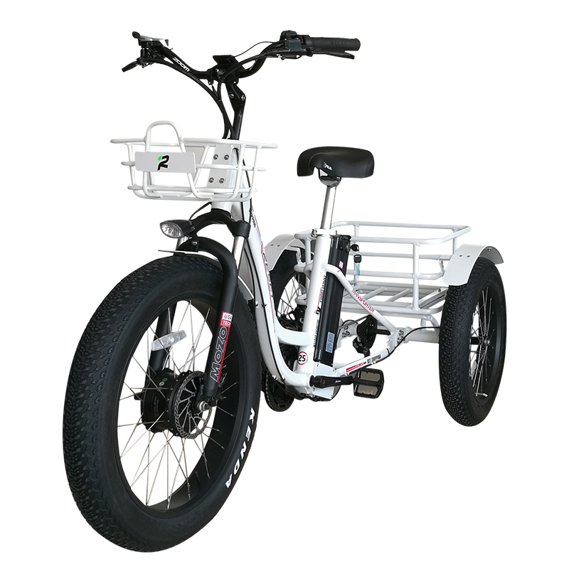 three wheel electric tricycle