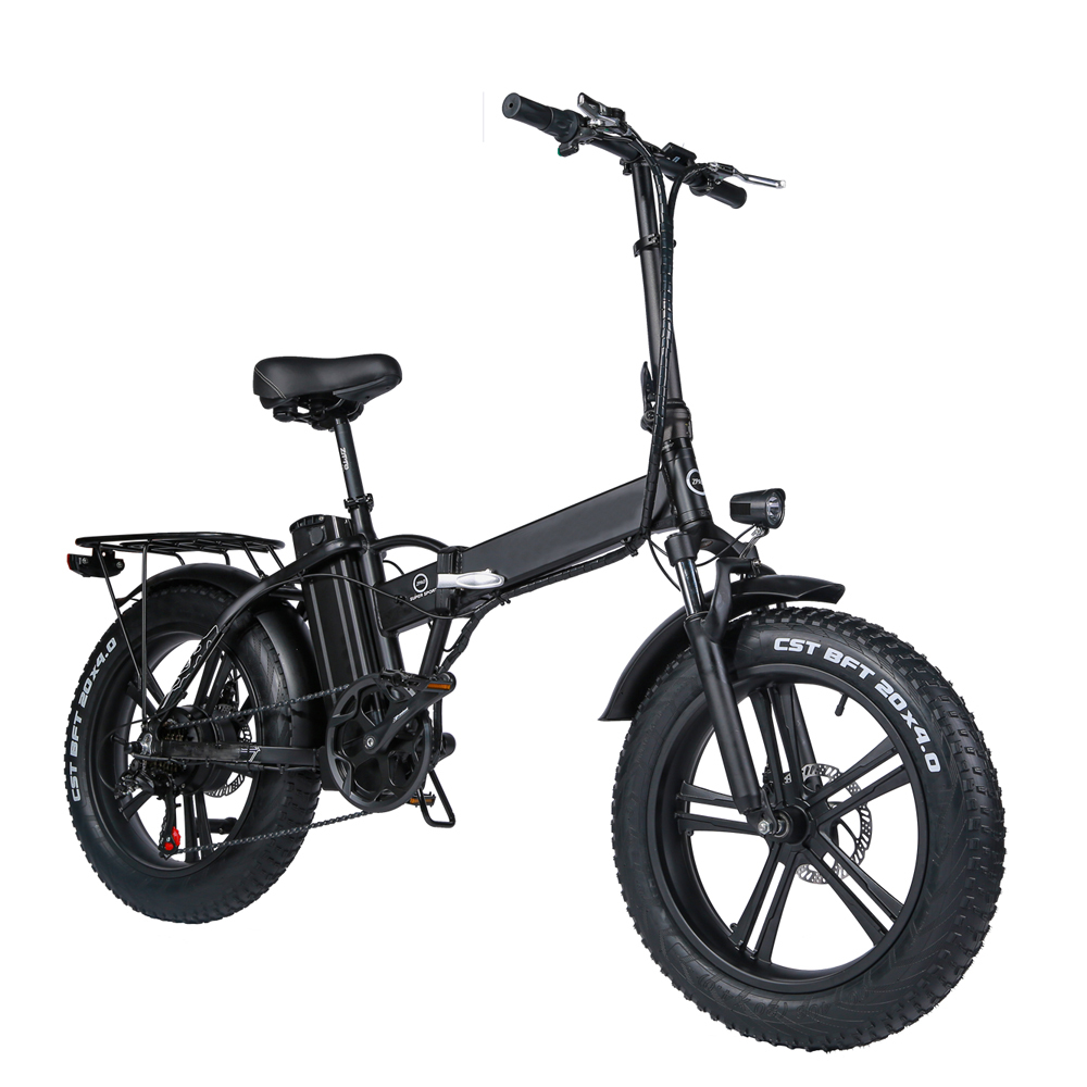 48v 500w Integrate Motor Wheel Fat Tire 20 Inch Folding Electric Bike