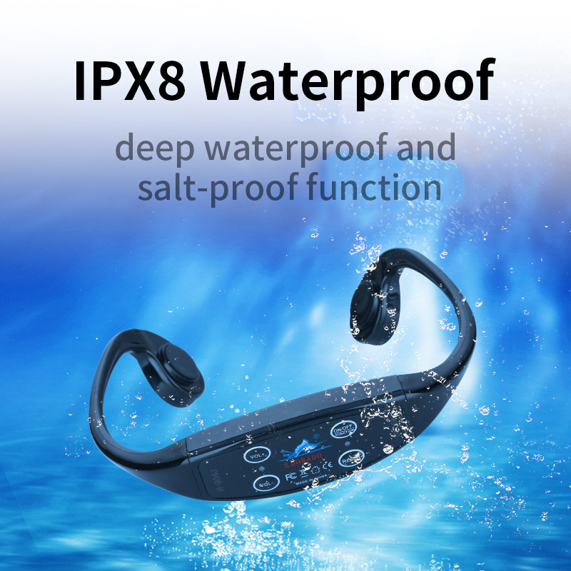 Swimming Coaching H 904 All Age Group Swimmer Underwater Bone Conduction Headphone