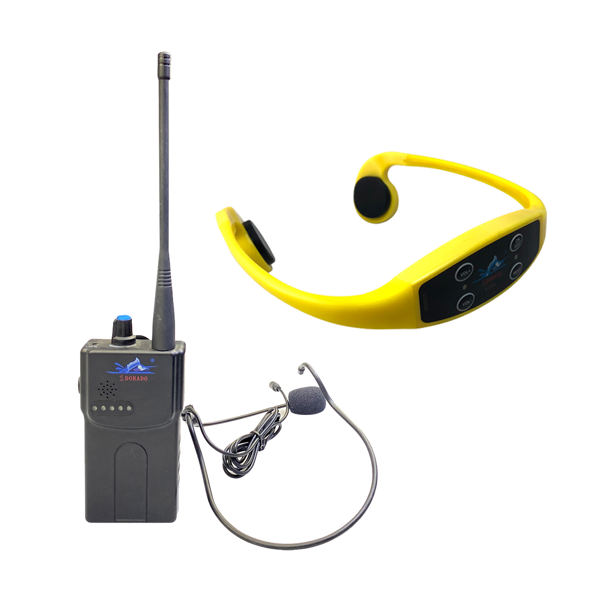 Swimming Training Headset H906C 12 Channels Swimming Pool Waterproof