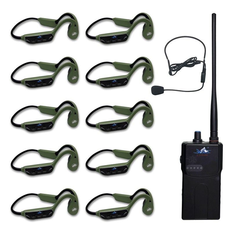 Swimtalk Combo 1 H900 transmitter with 10 Headset Model