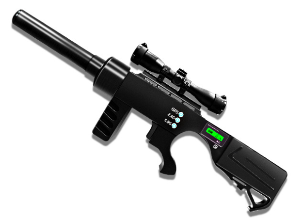 Video, Professional Drone signal jammer gun is testing, the effective is very great, shielding signal 1500 to 2000 meters, Drive away & Crash landing.