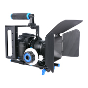 TL MEDIA CCK100 Camera Cage, Matte Box & Follow Focus DSLR Camera Cage Kit