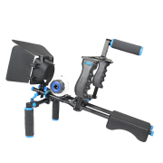 TL MEDIA CCK221 Shoulder Mount, Camera Cage, Matte Box & Follow Focus DSLR Camera Cage Kit