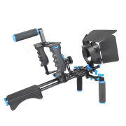 TL MEDIA CCK221 Shoulder Mount, Camera Cage, Matte Box & Follow Focus DSLR Camera Cage Kit