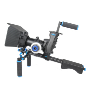 TL MEDIA CCK221 Shoulder Mount, Camera Cage, Matte Box & Follow Focus DSLR Camera Cage Kit