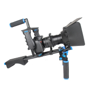 TL MEDIA CCK221 Shoulder Mount, Camera Cage, Matte Box & Follow Focus DSLR Camera Cage Kit