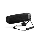TL MEDIA On-Camera Shotgun Microphone Gain for Smartphone DSLR Camera Camcorder Audio Recorder