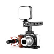 TL MEDIA NEW Aluminium Camera Cage with top handle for SONY ZV-1
