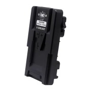 TL MEDIA V-Mount to Anton-Mount Battery Converter Adapter with double D-Tap