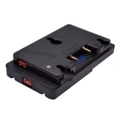 TL MEDIA V-Mount to Anton-Mount Battery Converter Adapter with double D-Tap