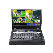 Devicewell Portable 11.6inch Screen 6 Channel SDI HD Video Mixer Switcher for Live Streaming