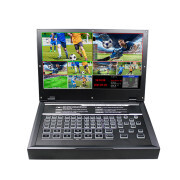 Devicewell Portable 11.6inch Screen 6 Channel SDI HD Video Mixer Switcher for Live Streaming