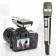 Professional Interview Handheld Wireless Microphone Recording For Dslr Camera