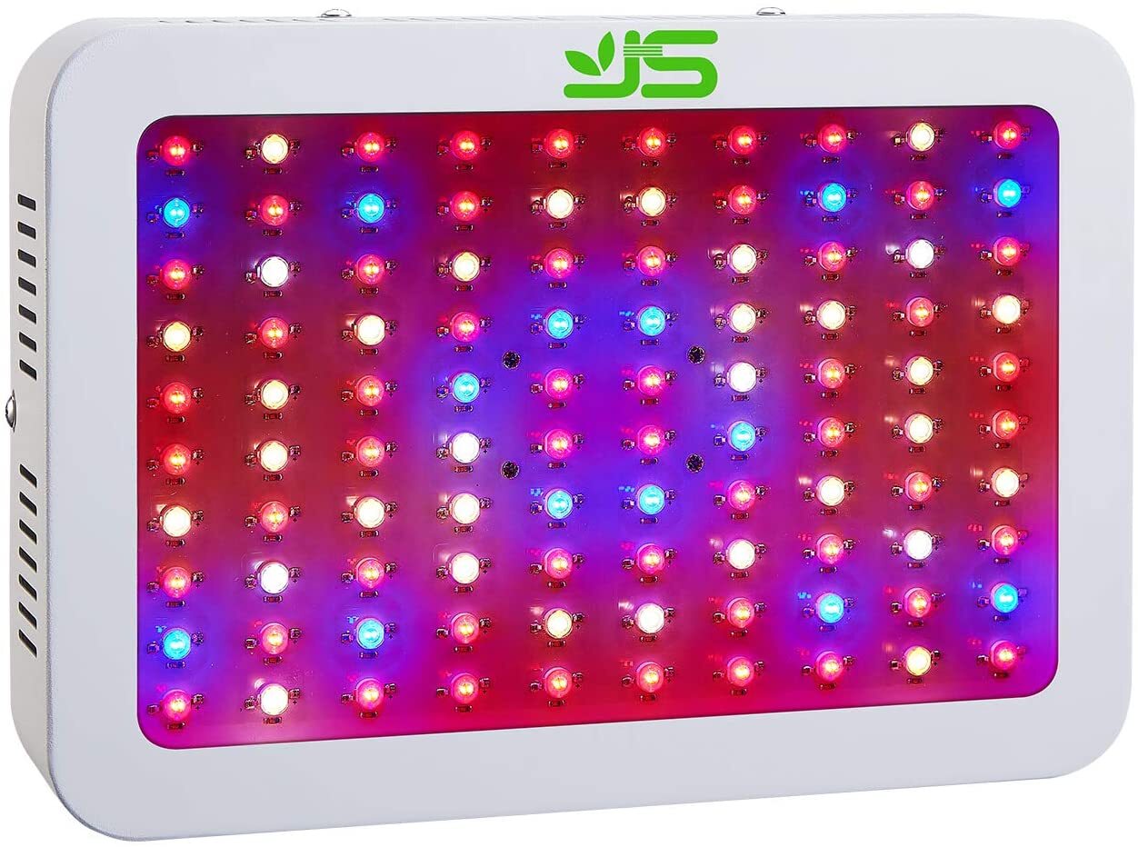 JS LED Grow Light, 600W Vollspektrum LED Pflanzenlampe, Pflanzenlicht Wachstumslampe Pflanzenleuchte für Zimmerpflanzen,Gemüse,Blumen und Gewächshaus Pflanze… JS LED Grow Light, LED-Pflanze wachsen Licht auf smart-join.com LED Grow Light