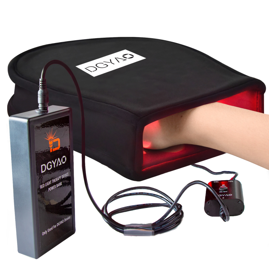 Dgyao Infrared Red Heat Light Therapy Device Box Hand For Arthritis