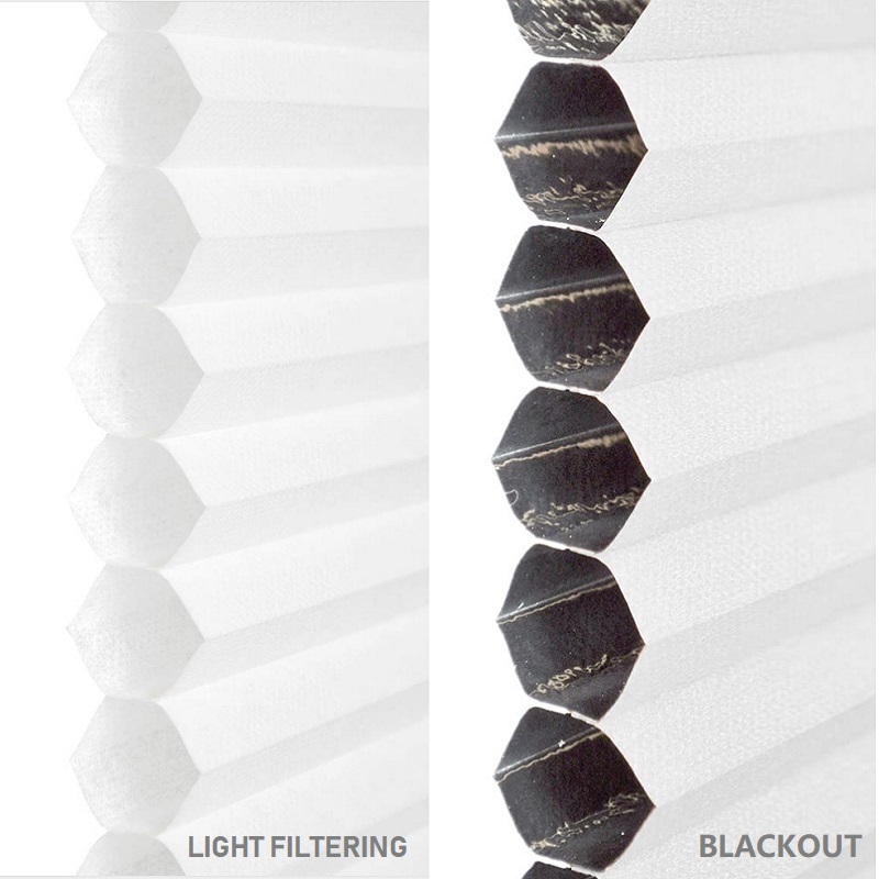 Cordless Cellular Vertical Blinds Blackout Vertical Fabric