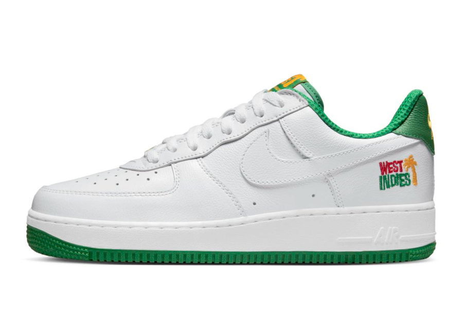 Monica Sneakers Tell You The 2002 Nike Air Force 1 Low "West Indies" Returns This Fall