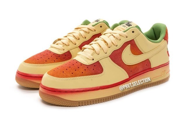 Monica Sneakers Tell You FIRST LOOK: NIKE AIR FORCE 1 LOW "CHILI PEPPER"