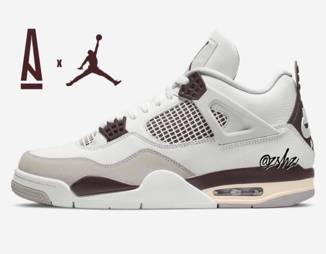 Monica Sneakers Tell You MA MANIERE X AIR JORDAN 4 RELEASES IN NOVEMBER