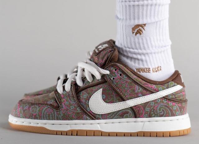 Monica Sneakers Tell You WHERE TO BUY NIKE SB DUNK LOW “PAISLEY”
