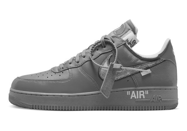 Monica Sneakers Tell You OFF-WHITE X NIKE AIR FORCE 1 LOW GREY