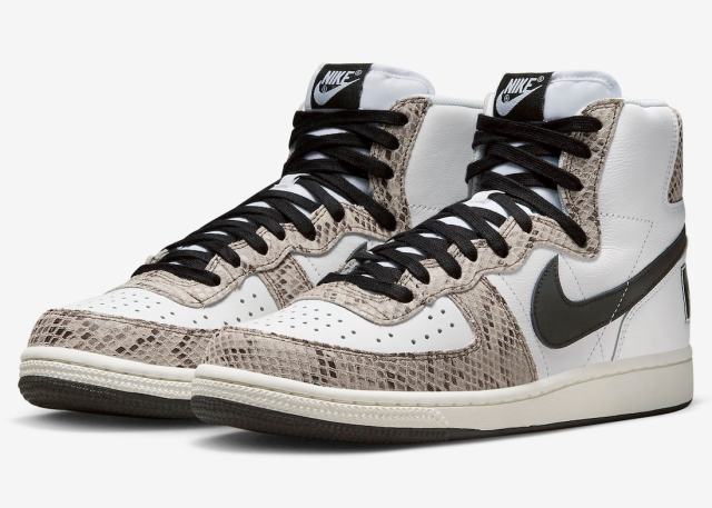 Monica Sneakers Tell You Nike Adds 'Coco Snake' Overlay to Terminator High Top