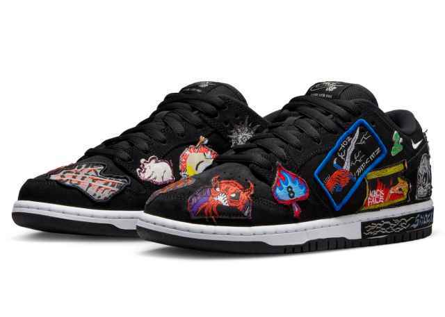 Monica Sneakers Tell You NECKFACE X NIKE SB DUNK LOW OFFICIAL PICTURES