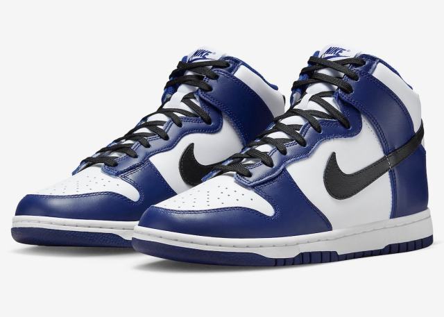 Monica Sneakers Tell You NIKE DUNK HIGH “WHITE NAVY” OFFICIAL IMAGE