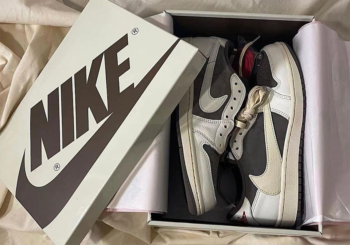 Monica Sneakers Tell You Travis Scott X Air Jordan 1 Low OG Reverse Mocha Releases July 21st 