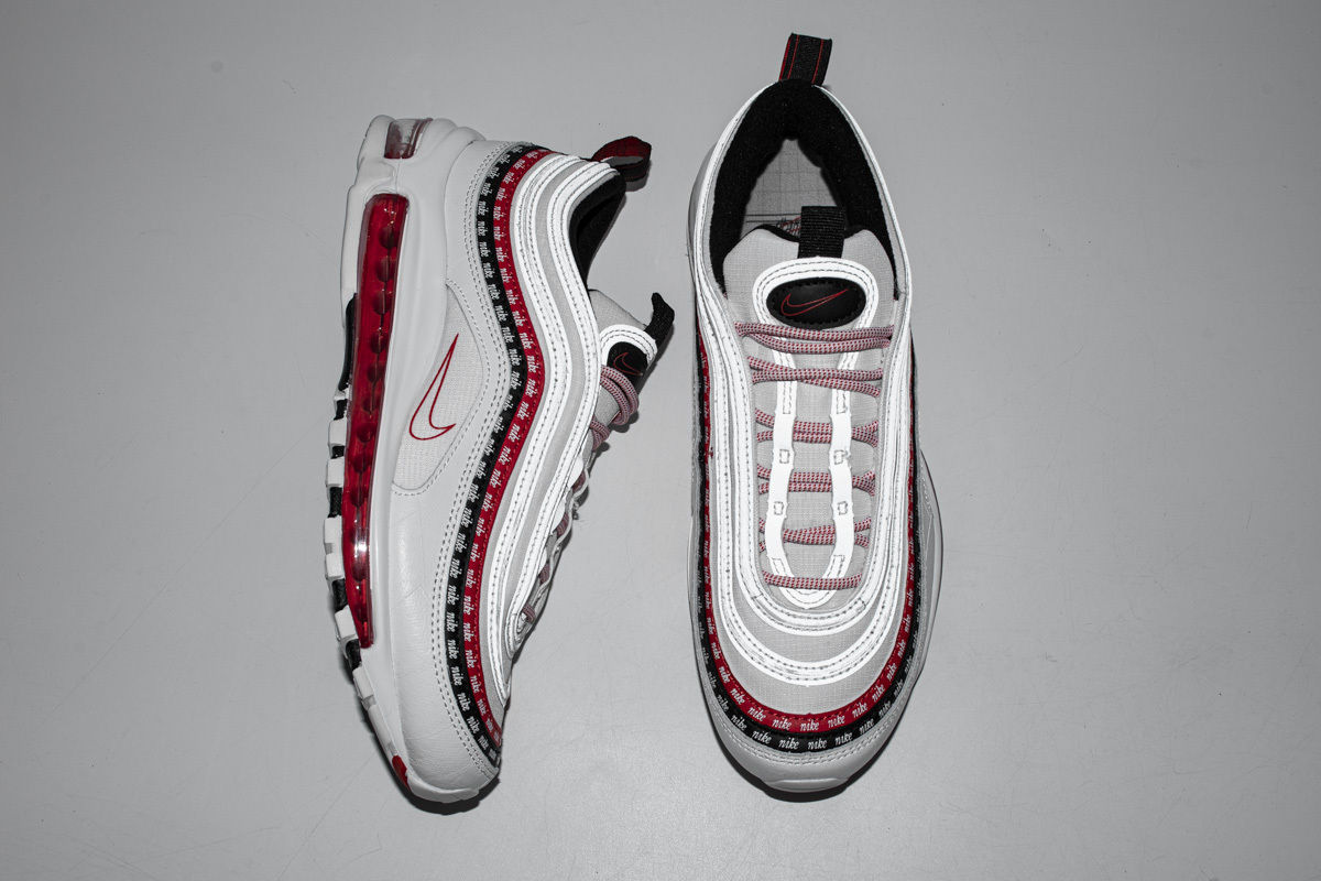 Get Nike Air Max 97 Sketch Logo White Black Red CK9397 100 Monica Sneaker