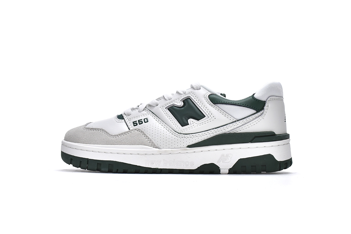 Get New Balance 550 White Green - Rich Paul New Balance 550 Cream Cashew Team Navy - Uhfmr Sneaker