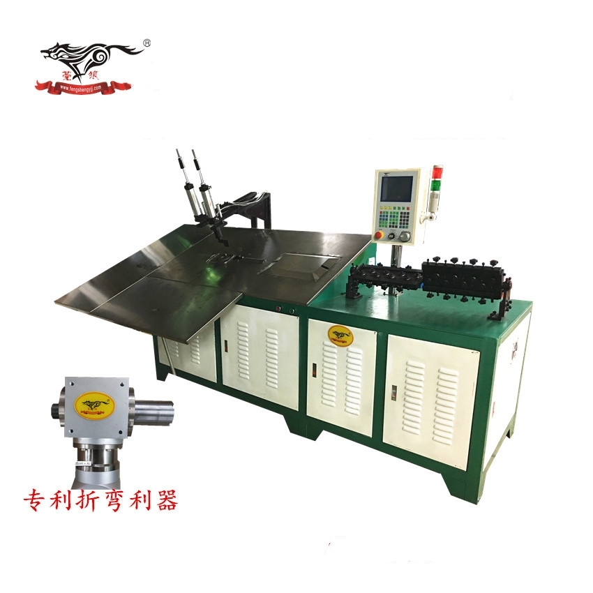 CNC best performance and self-developed operating system 2d wire bending machine  