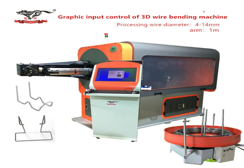 About wire iron rode bending machine production capacity