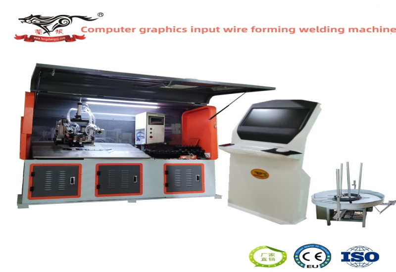 What are the main components of a wire forming machine exporters?