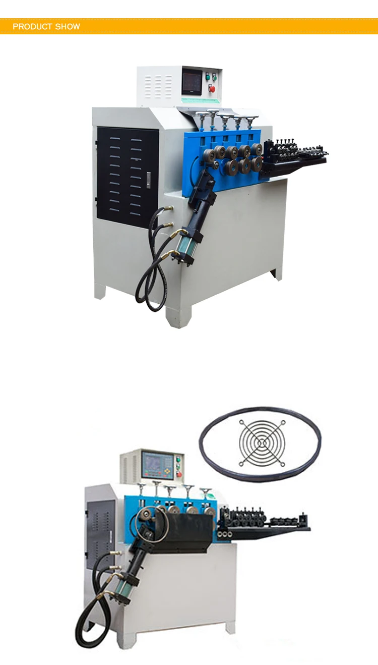 CNC automatic steel wire ring forming and welding machine  