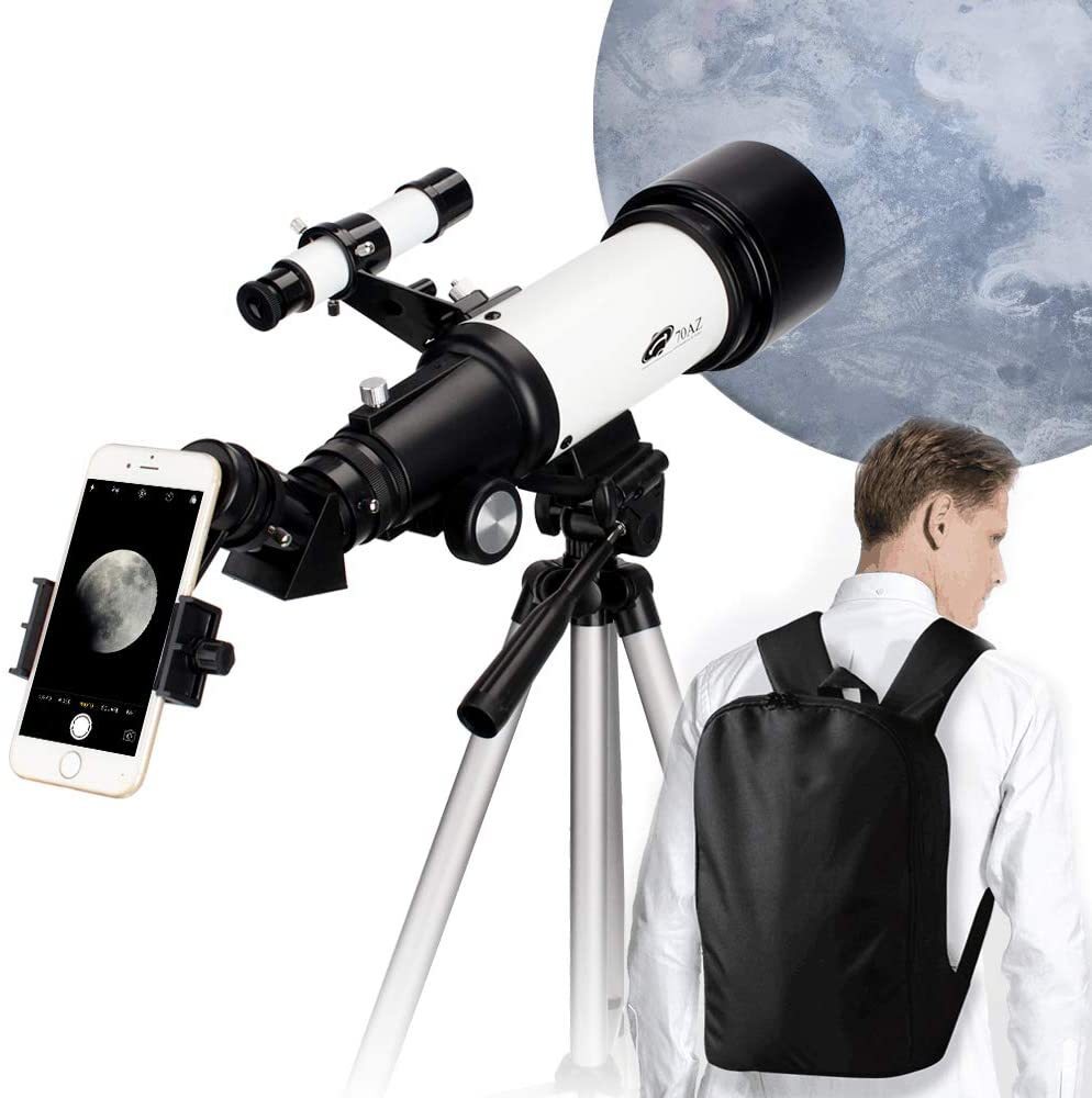 SOLOMARK Telescopes for Adults and Kids 70mm Astronomical Refractor