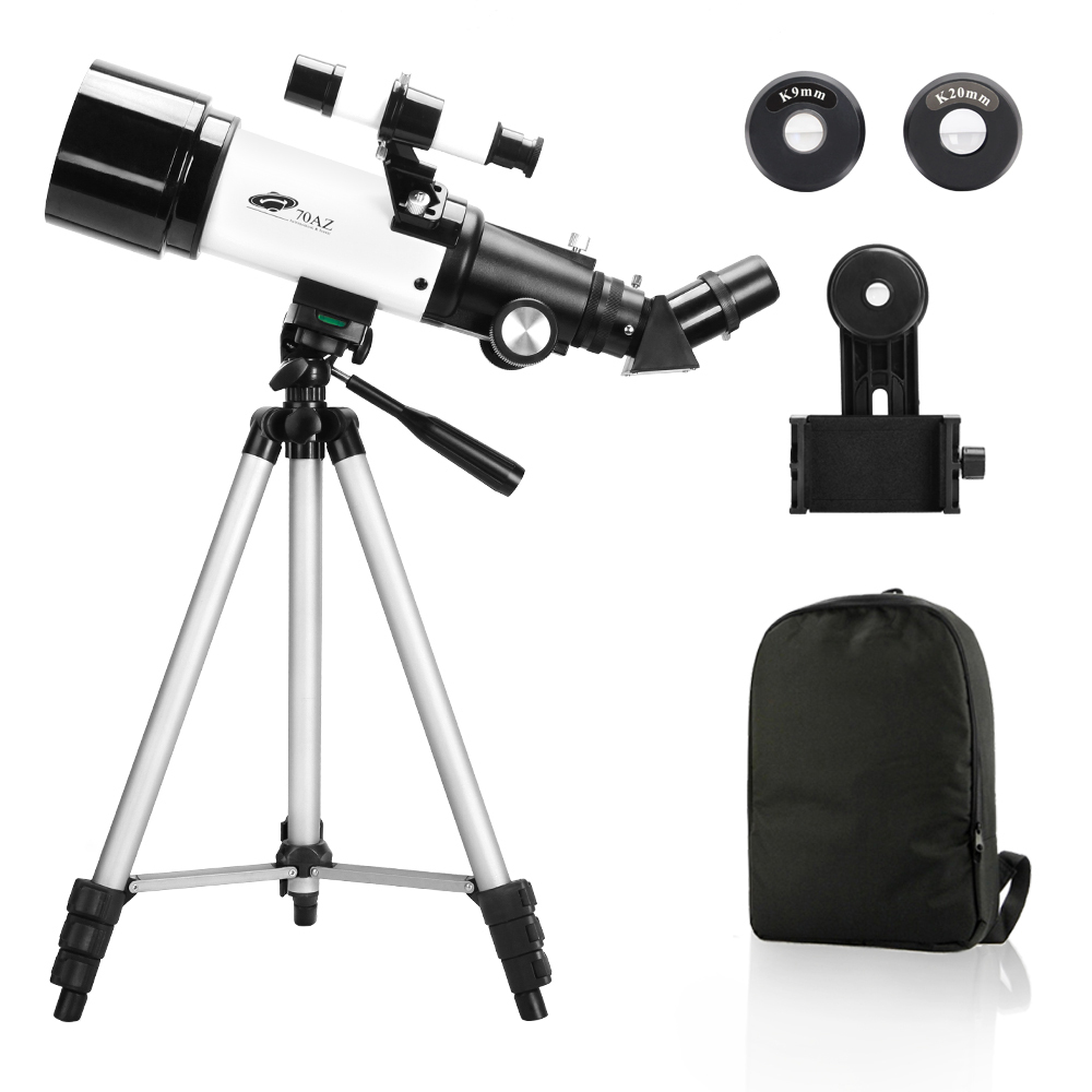 SOLOMARK Telescopes for Adults and Kids 70mm Astronomical Refractor