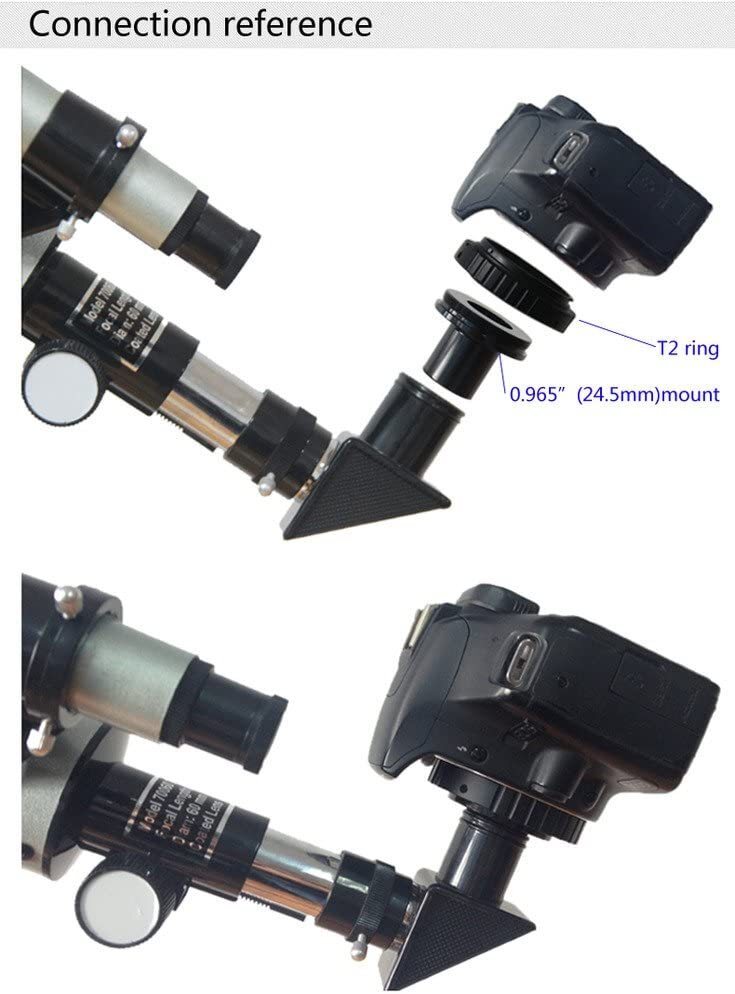 Telescope Canon 550d Mount Solomark T T2 Mount For Canon Eos SLR