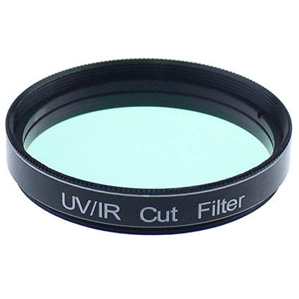 SOLOMARK Filtro Telescopico UV/IR Cut 1,25″ – Blocco Infrarossi E UV, Trasmissione 98%, Per Astronomia E Astrofotografia