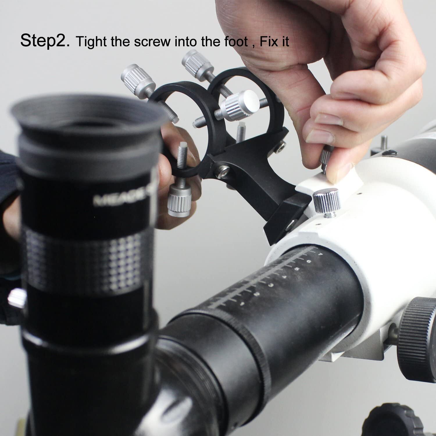 Ebtools Supporto Regolabile Per Puntatore Laser Astronomico, Staffa In Alluminio Per Telescopi Celestron Sky-watcher