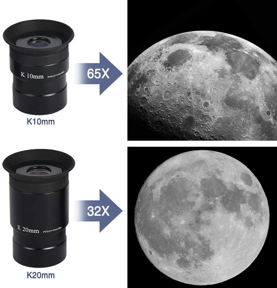 Telescope, Polaris 130EQ Newtonian Professional Astronomical Reflector  Telescope Comes with Cellphone Adapter with 1.5X Barlow Lens & 1.25-Inch 13  Percent Transmission Moon Filter