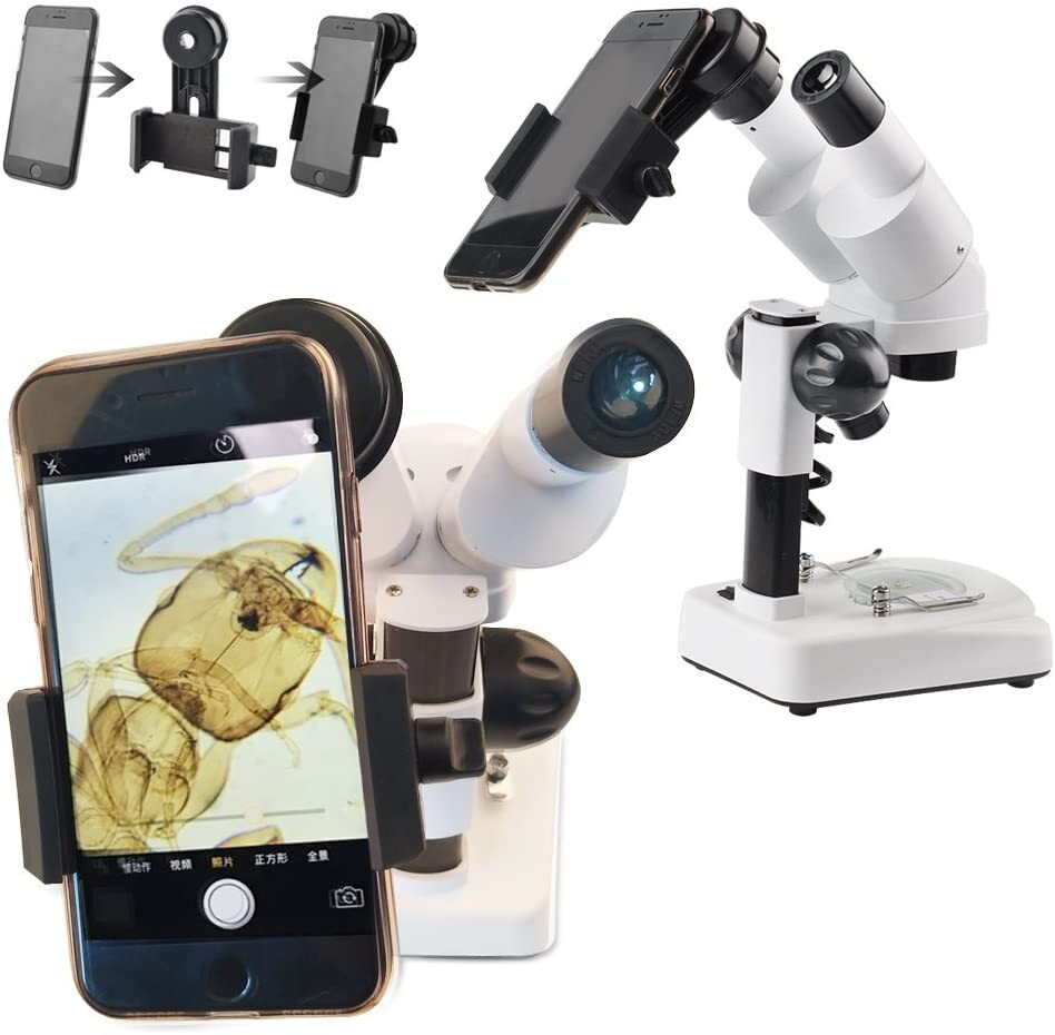 Adaptateur microscope pour smartphone