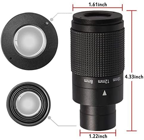 Alstar Telescope Zoom Eyepiece, 1.25 Inch 8-24mm Oman