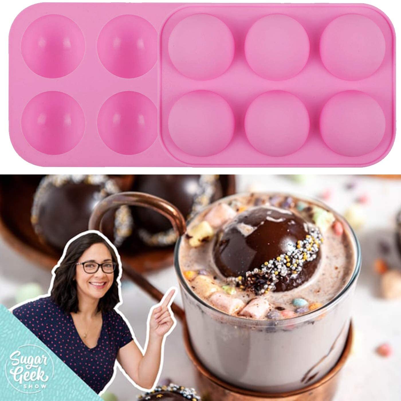 Chocolate Bomb Mold Hot Chocolate Bomb Molds Silicone